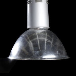 Industriële hanglamp; origineel Siemens