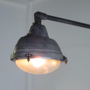 Industriële lamp, straatverlichting, Frankrijk jaren '30