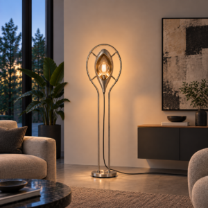 Vintage design vloerlamp